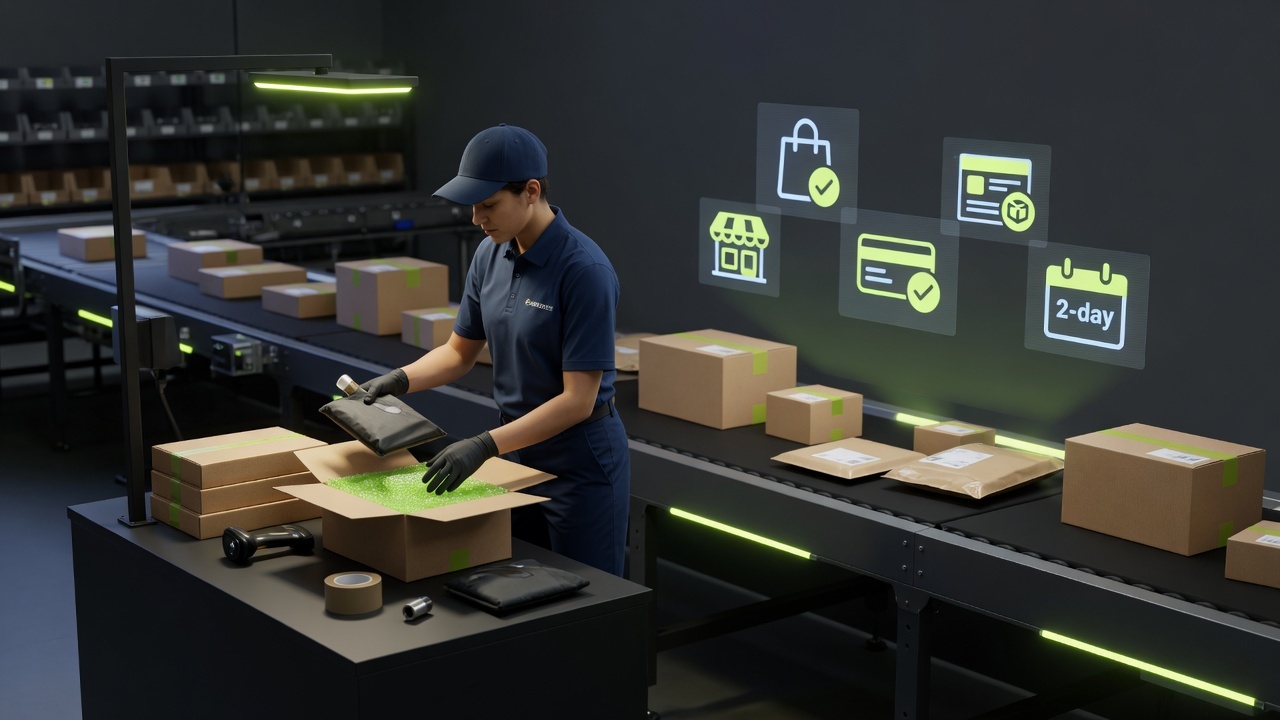 NAVI e-Commerce gestionado — fulfillment y empaque