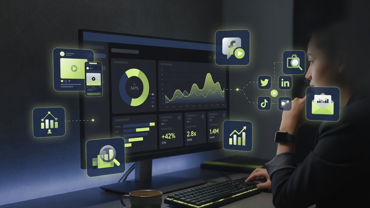 NAVI Marketing Digital — campañas y analítica multicanal