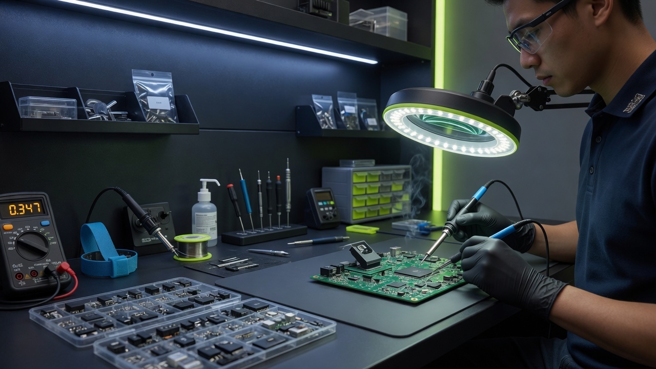 NAVI Repair Center — diagnóstico y reparación especializada de equipos
