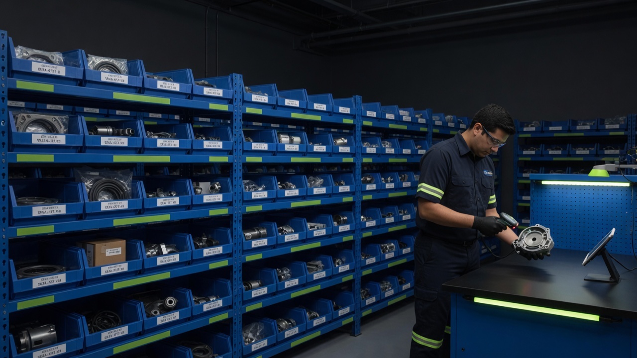 NAVI Cadena de suministro de refacciones — inventario OEM organizado